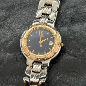 Fendi Two-Tone Gold & Silver Women's Bracelet Watch